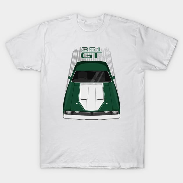 Ford Falcon XB GT 351 - Sherwood Green T-Shirt by V8social